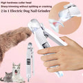LED Pet Nail Clipper with Ergonomic Non-slip Handle - Precise Cat & Dog Nail Trimmer