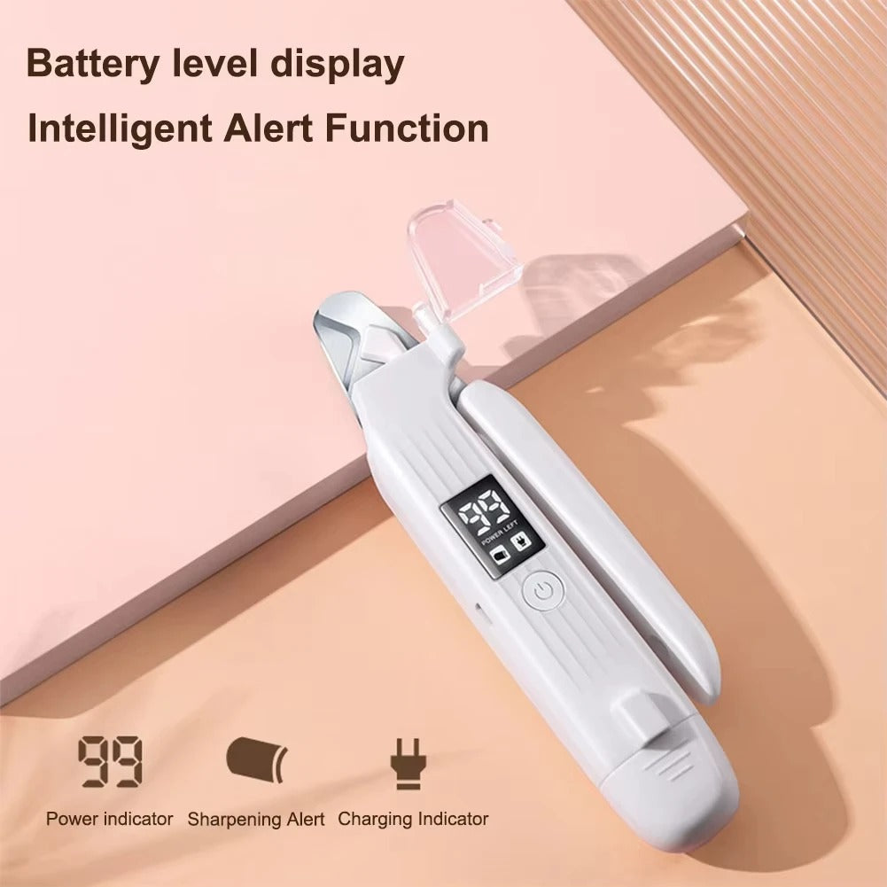 LED Pet Nail Clipper with Ergonomic Non-slip Handle - Precise Cat & Dog Nail Trimmer