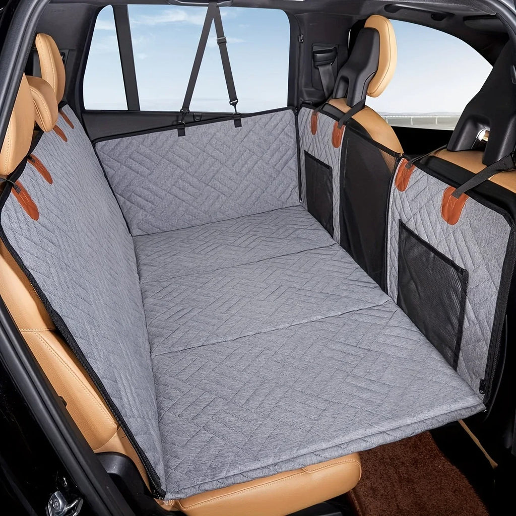 Waterproof Pet Seat Cover Hammock Scratch Proof Nonslip Durable Soft Pet Back Seat Covers